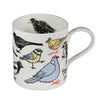 garden birds bone china mug