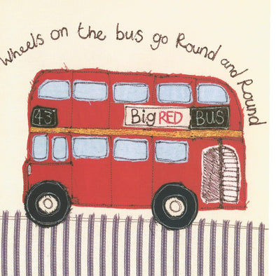 wheels on the bus card