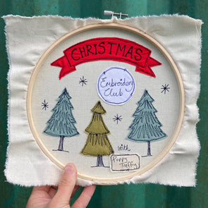 Christmas Embroidery Club 2022 - subscription closed