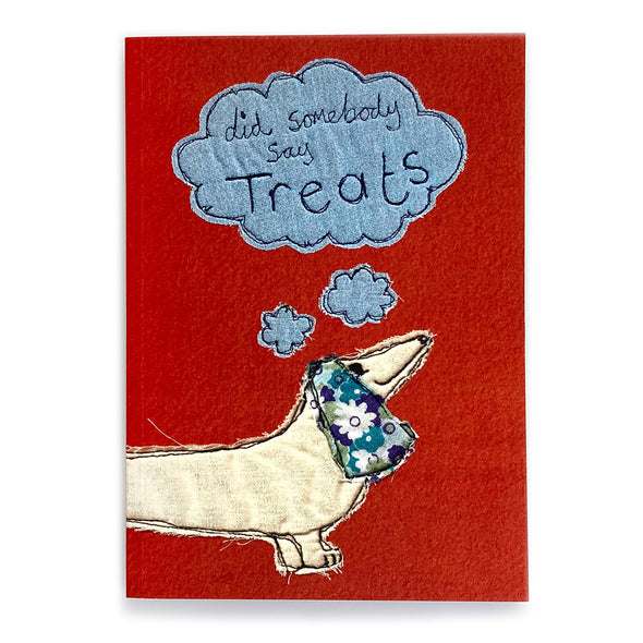 did somebody say treats A5 notebook