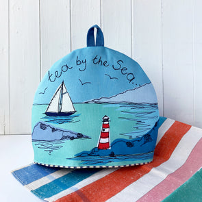 seaside tea cosy sewing project