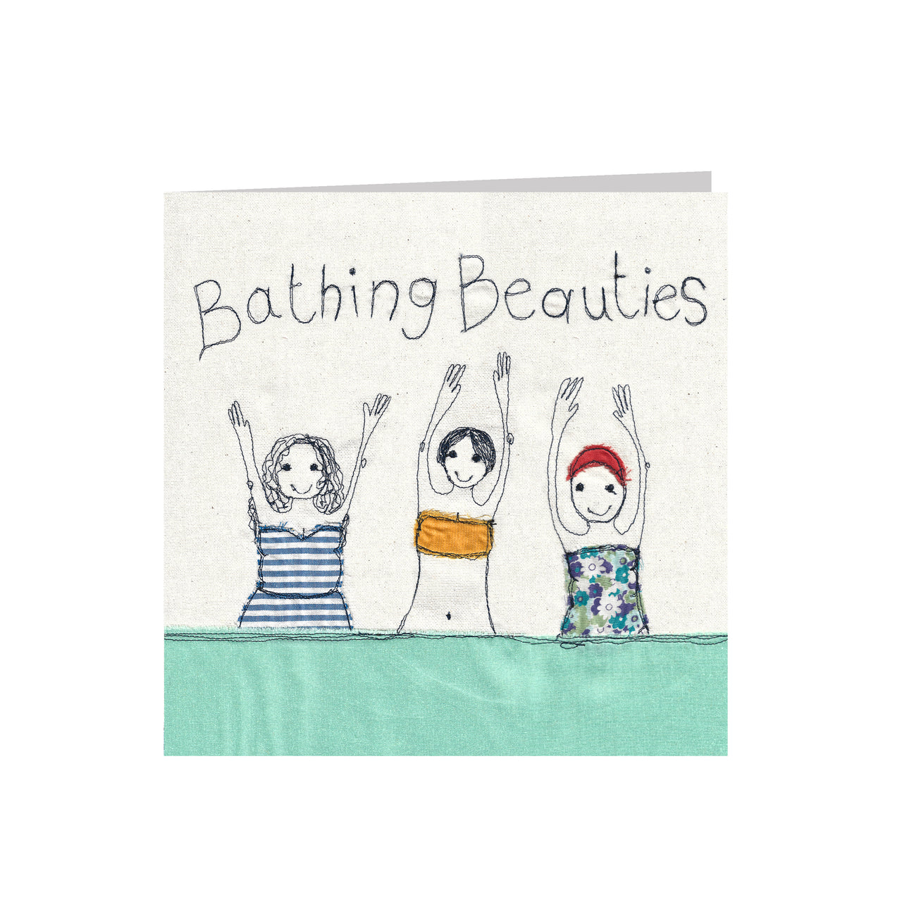bathing beauties card
