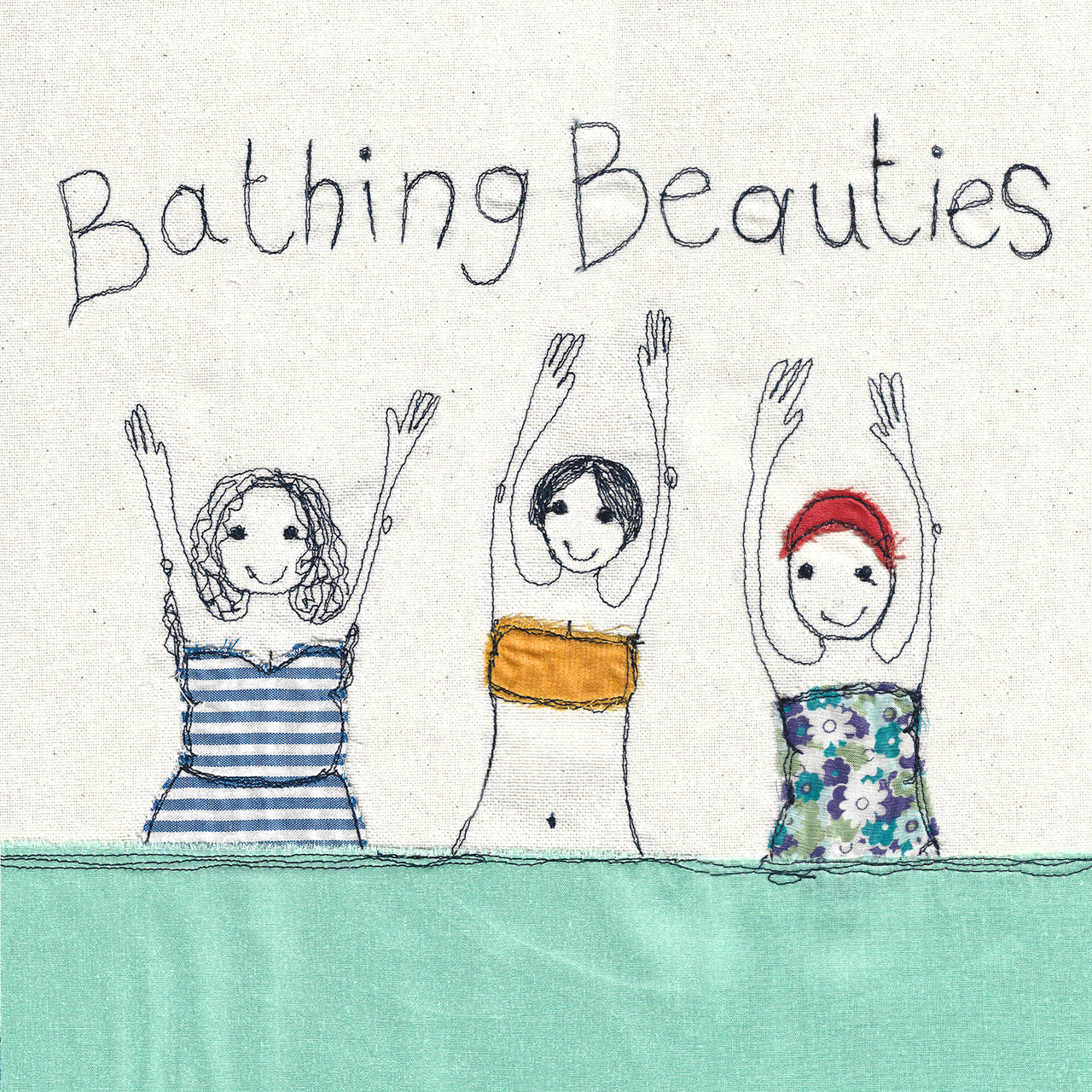 bathing beauties card
