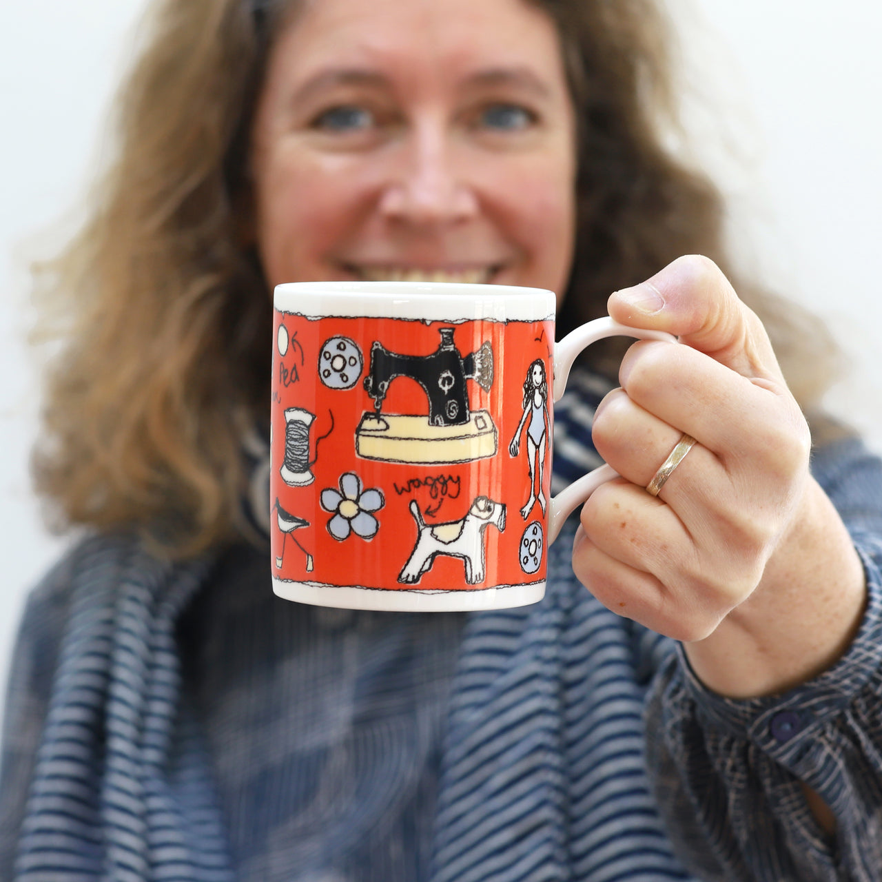 20 year anniversary bone china mug