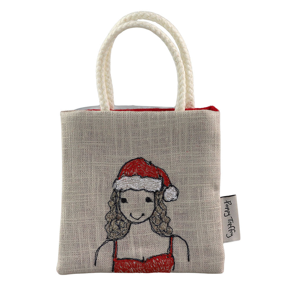 Christmas swim tiny tree bag