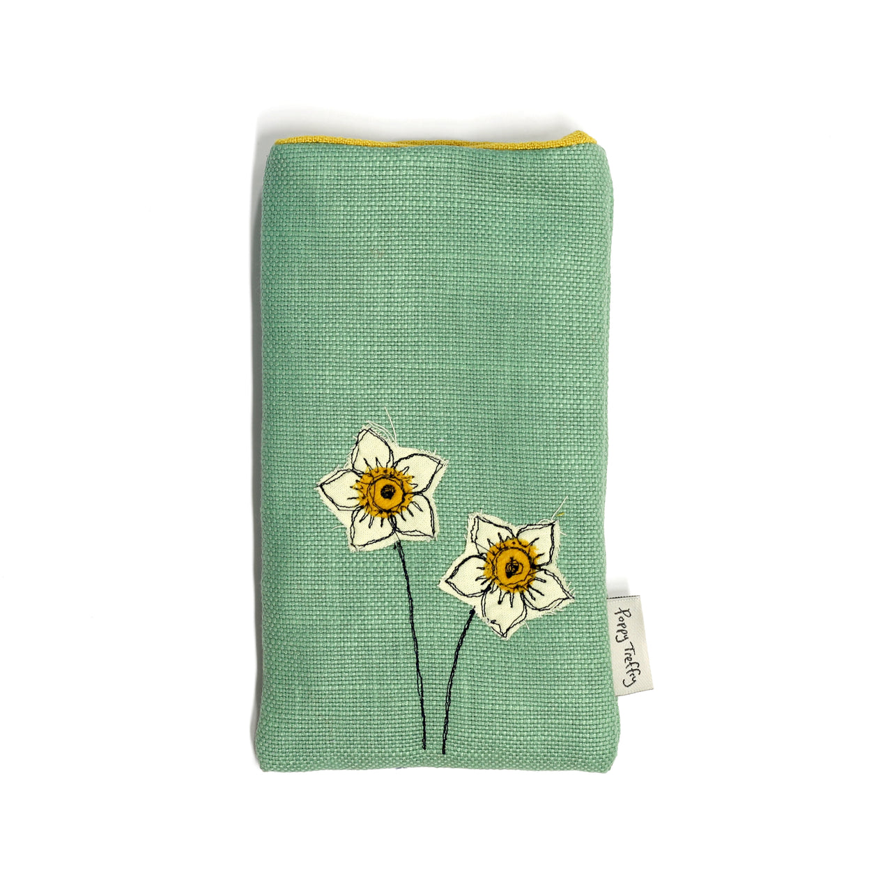 Daffodils phone/glasses case