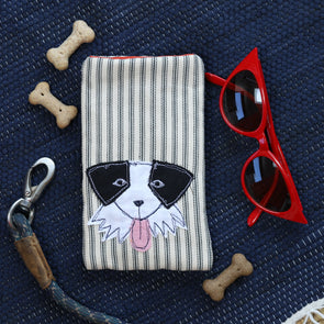 Roscoe glasses/phone case