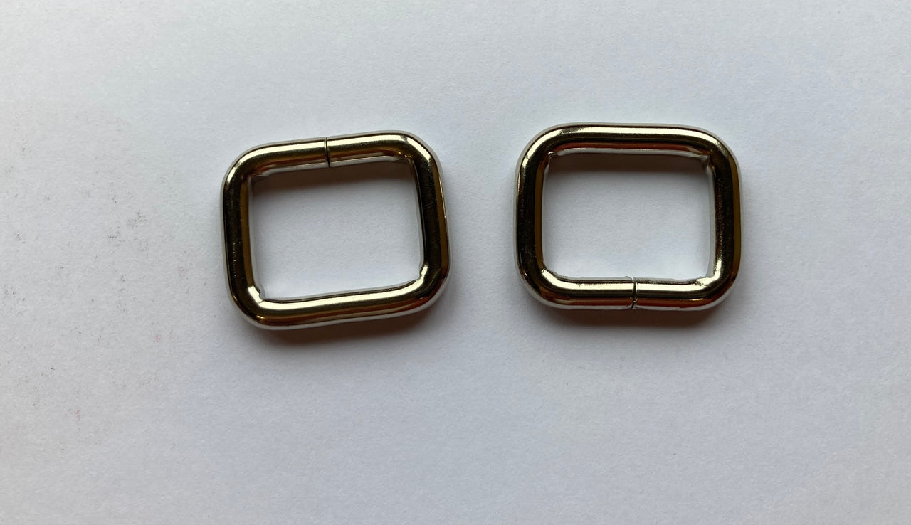 Metal  rectangles - pack of 6