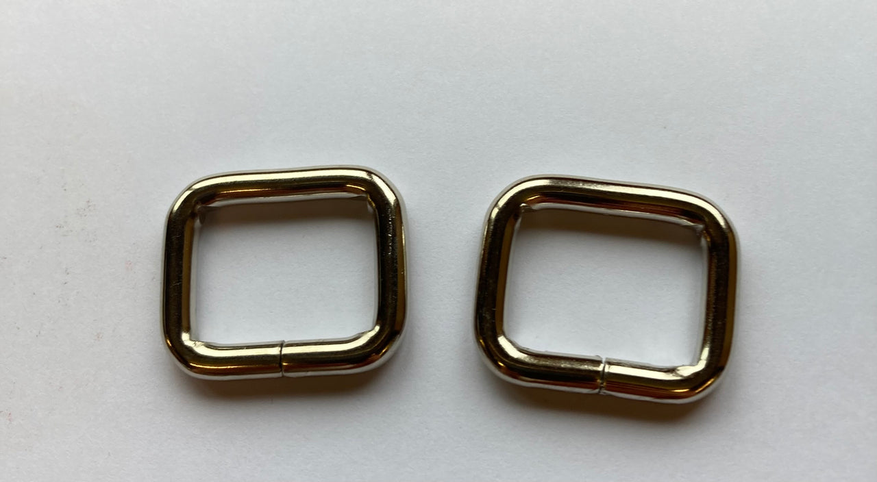 Metal  rectangles - pack of 6