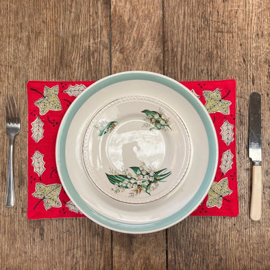 Pretty Festive place mats - pair