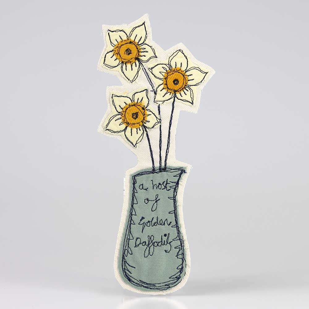 daffodils bookmark