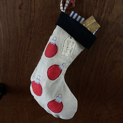 Bonny baubles stocking