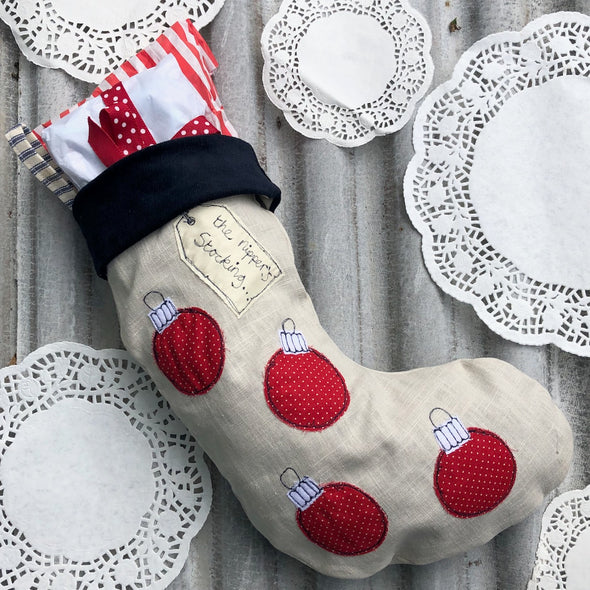 Bonny baubles stocking