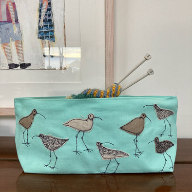 Busy birds project bag