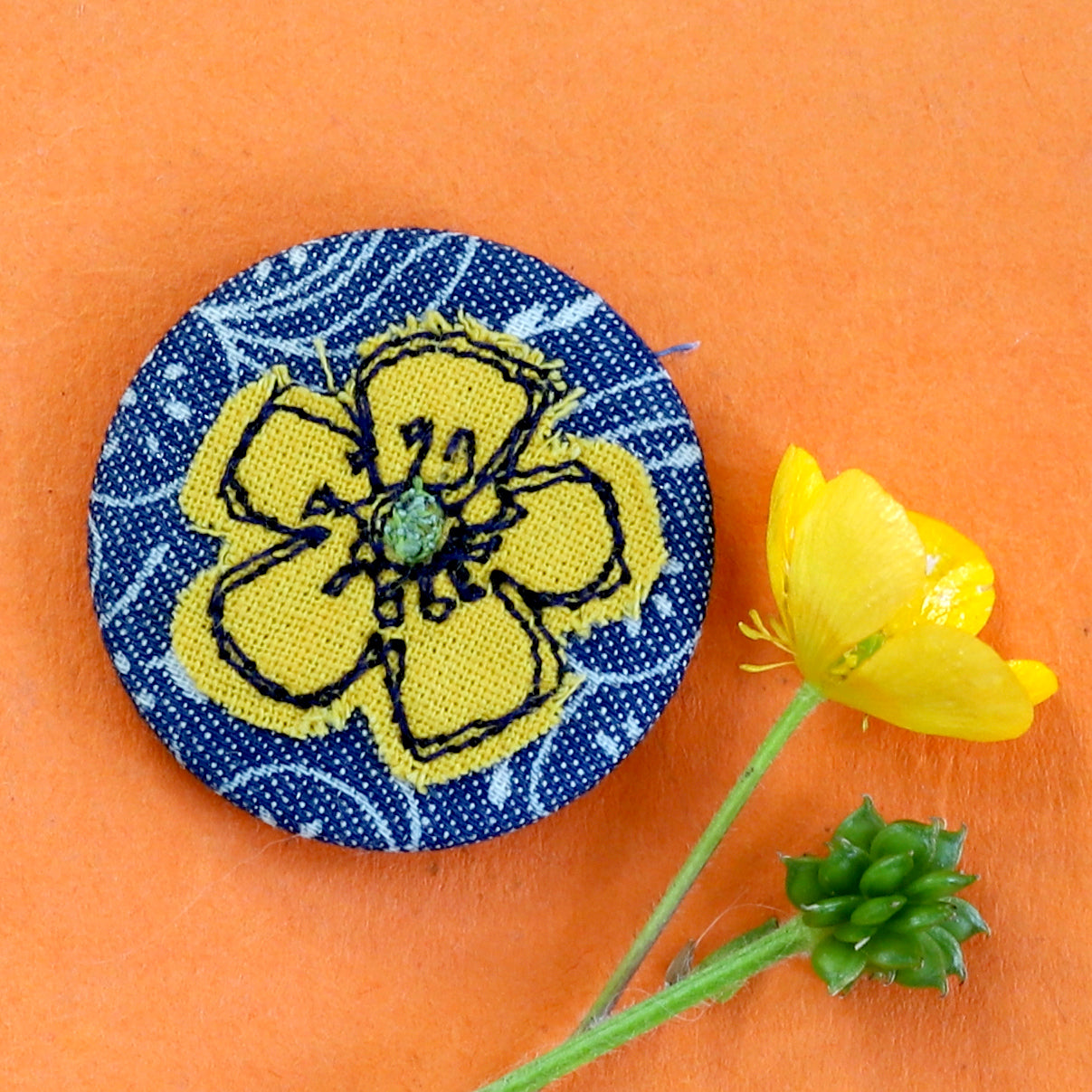 buttercup - pretty badge
