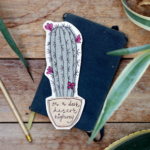 Cactus bookmark
