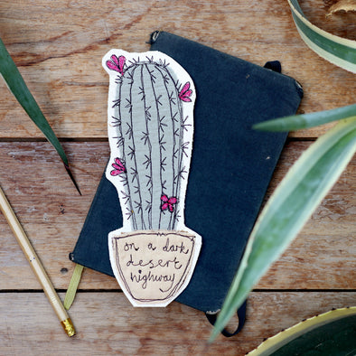 Cactus bookmark
