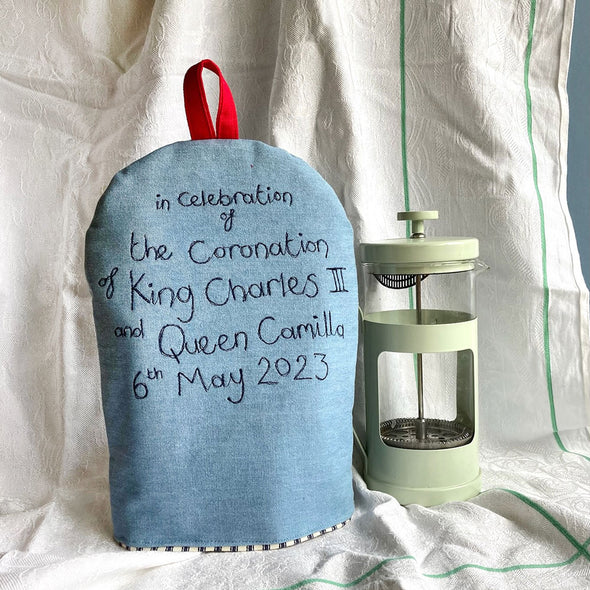 King Charles Coronation Coffee cosy