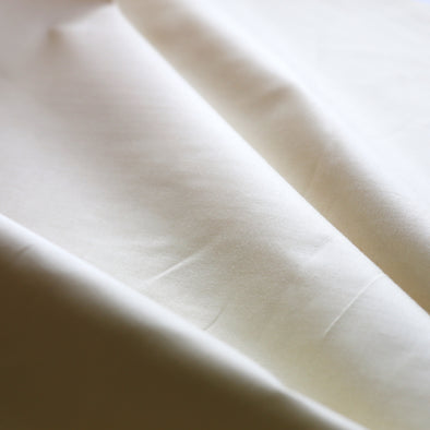 Cream curtain lining