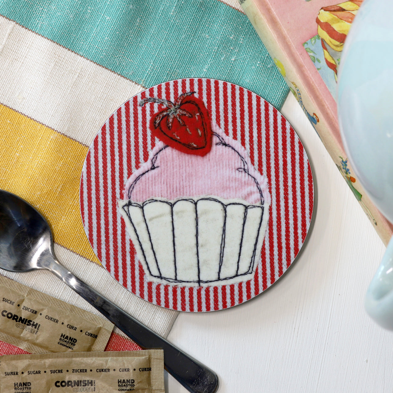 cupcake coaster
