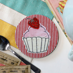 cupcake coaster