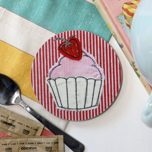 cupcake coaster