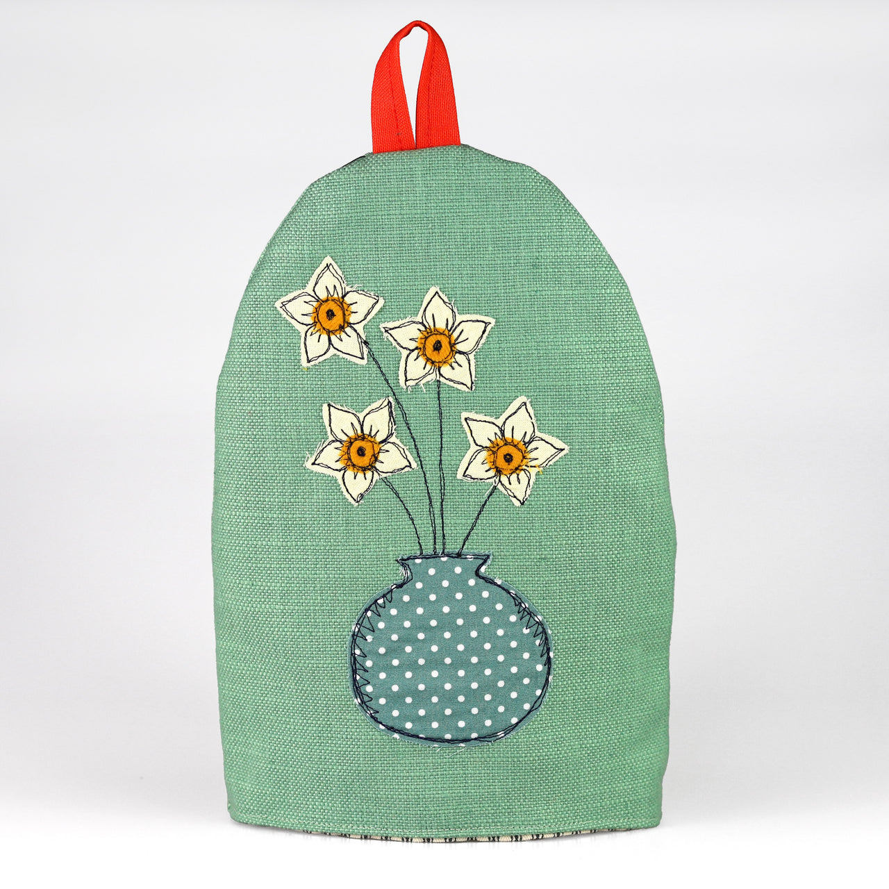 daffodils small coffee cosy