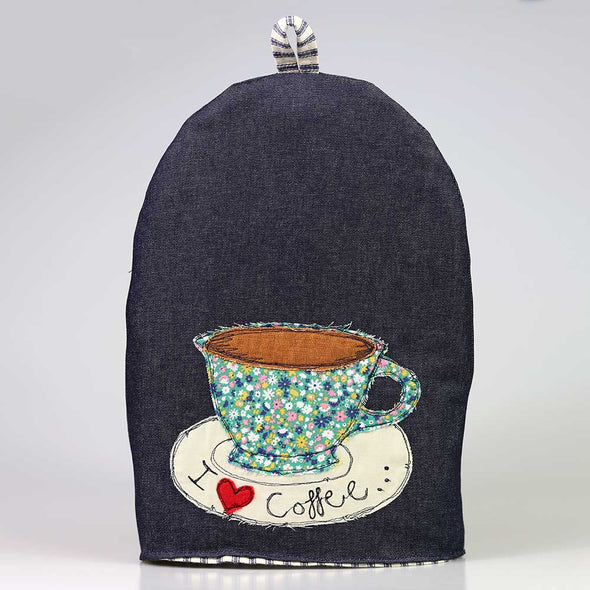 fancy cup coffee cosy