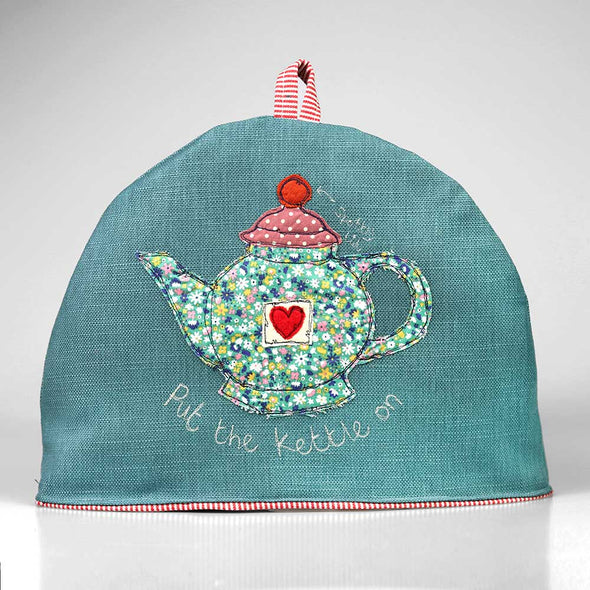 fancy teapot large tea cosy