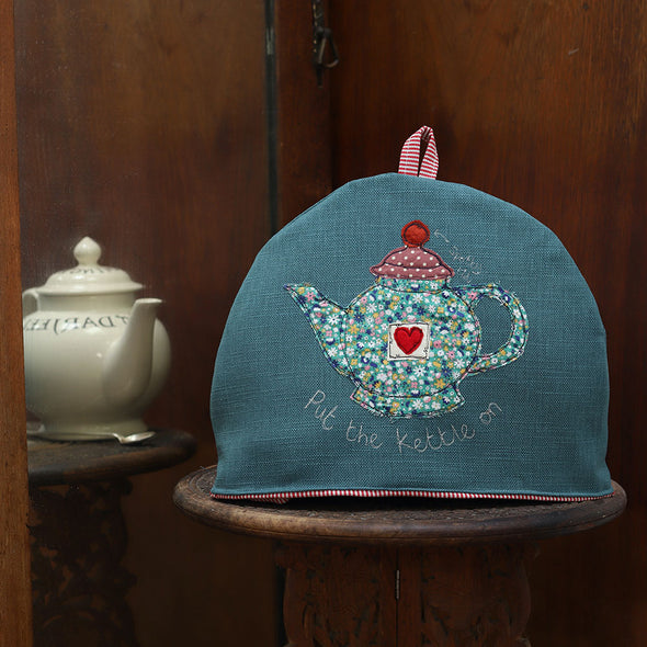 fancy teapot large tea cosy