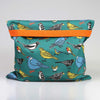 garden birds organic lunch bag