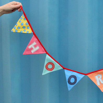 Hooray bunting