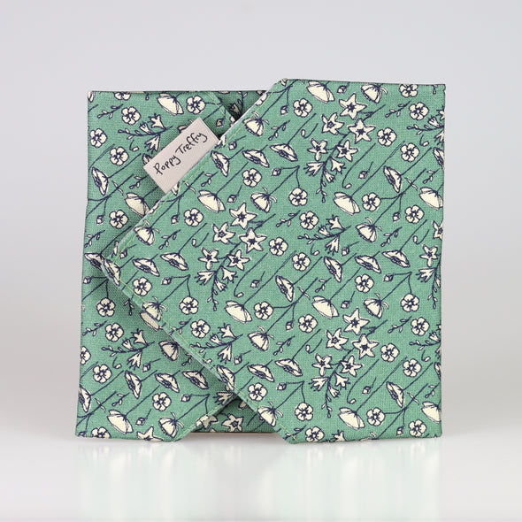 Meadow flowers sandwich wrap