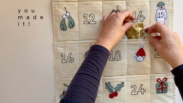 Pick a pocket advent calendar