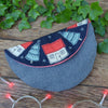 Round the Houses clutch bag