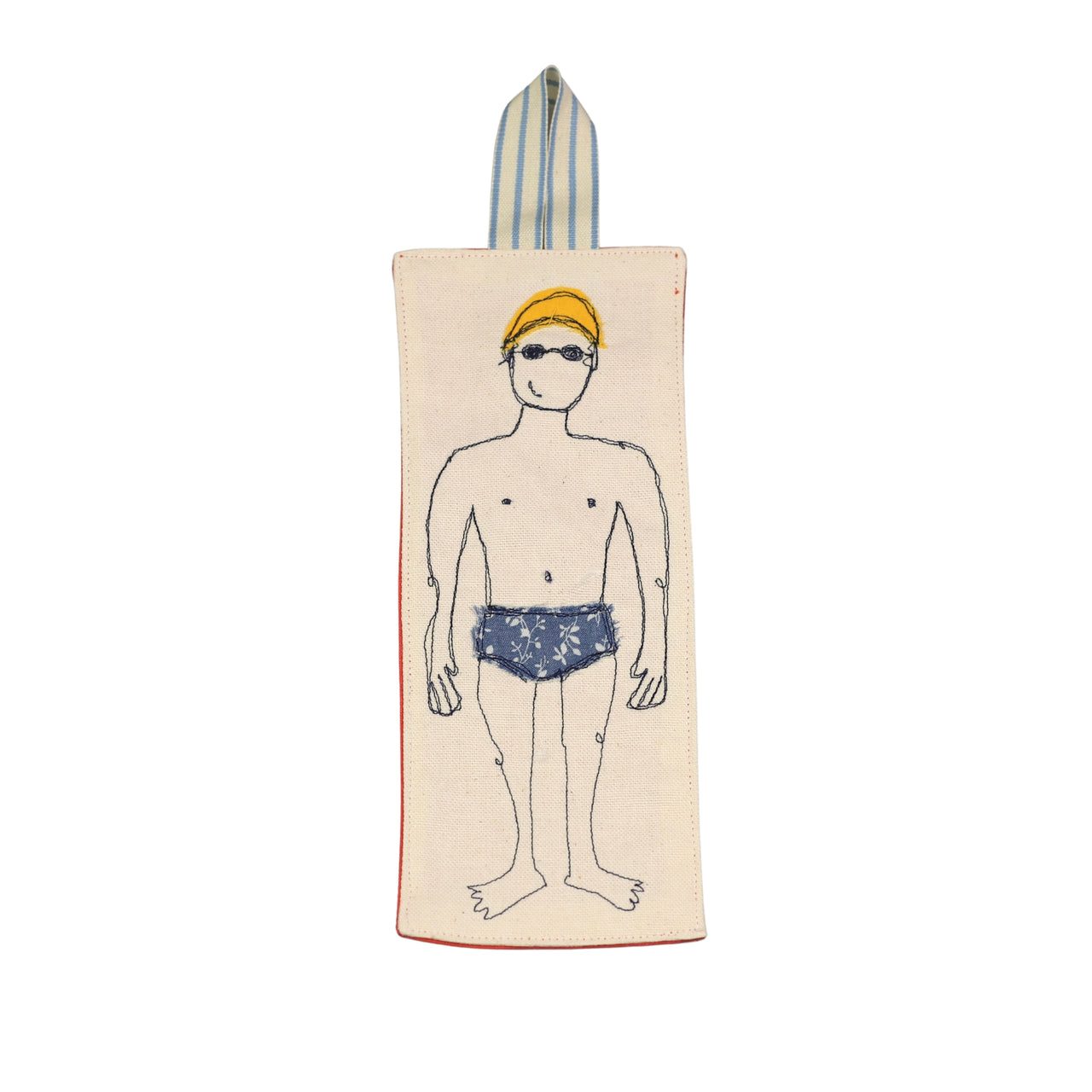 bookmark - man bather