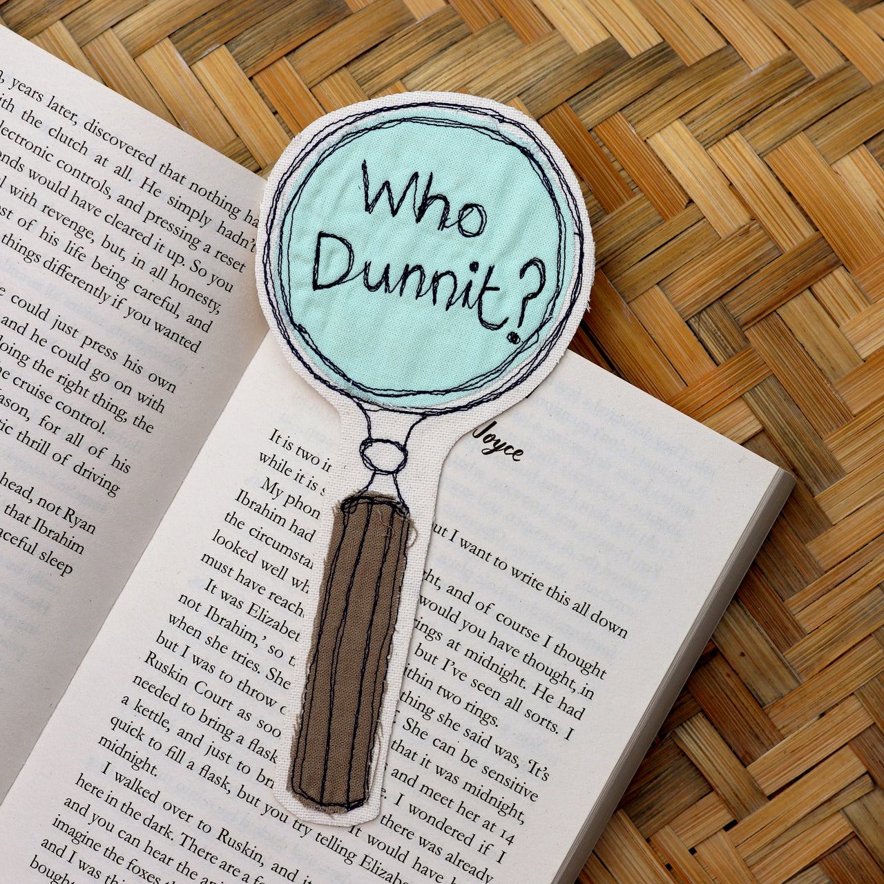 Who dunnit bookmark