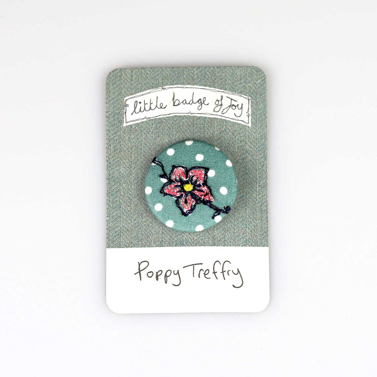 wild rose pretty badge