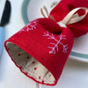 Year on Year Christmas Crackers - freehand embroidery project