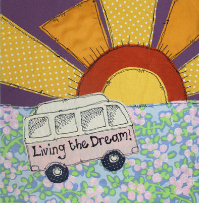 living the dream campervan card