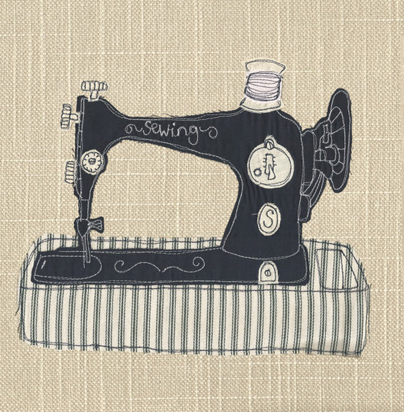 sewing machine card