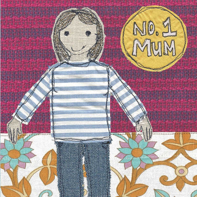 No.1 mum card