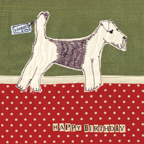 dog birthday card
