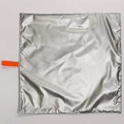 reverse of mini dry mat with seaside design