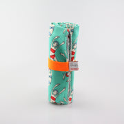 rolled up bathers picnic mat