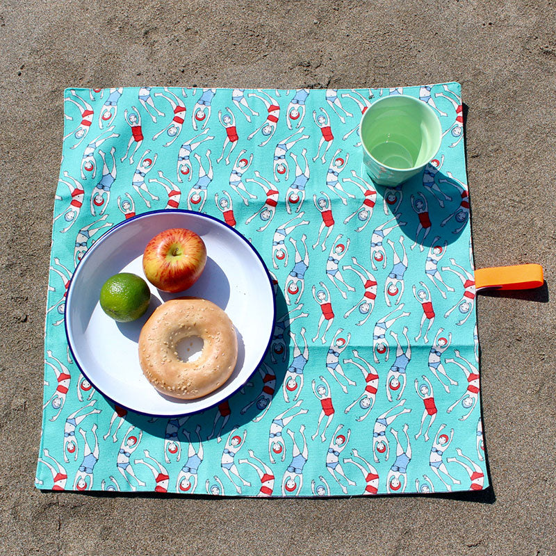 wild swimmers picnic blanket