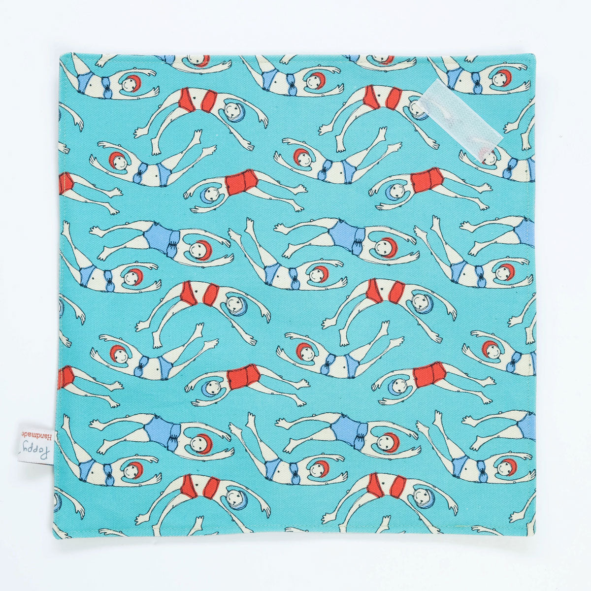 bathers swimming textile