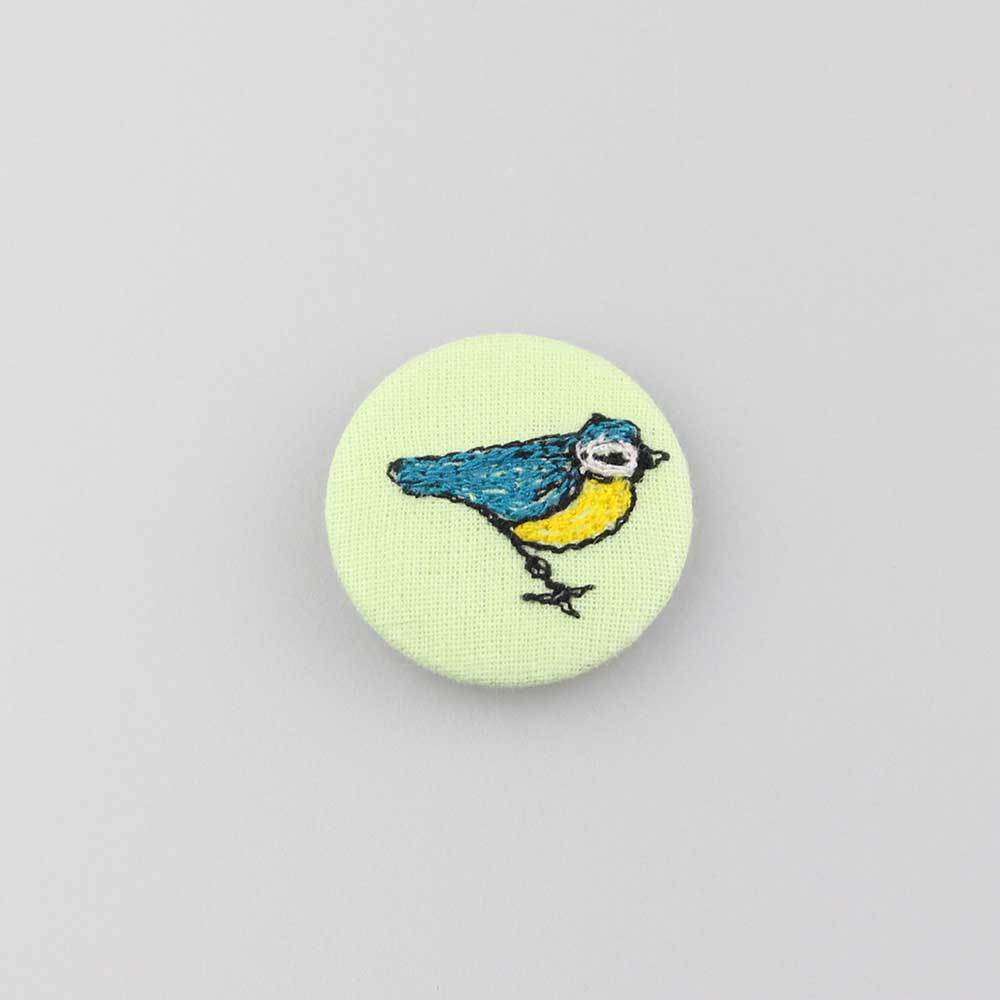 bluetit - pretty badge