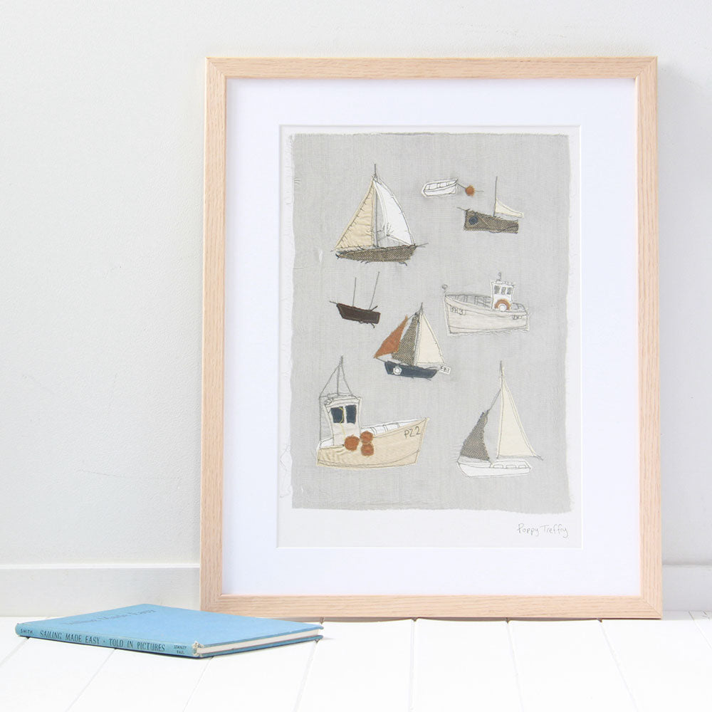 boats - A3 print