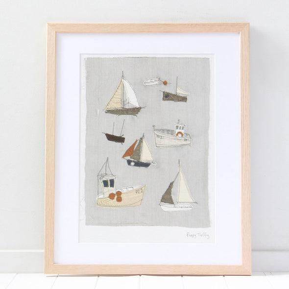 boats - A3 print